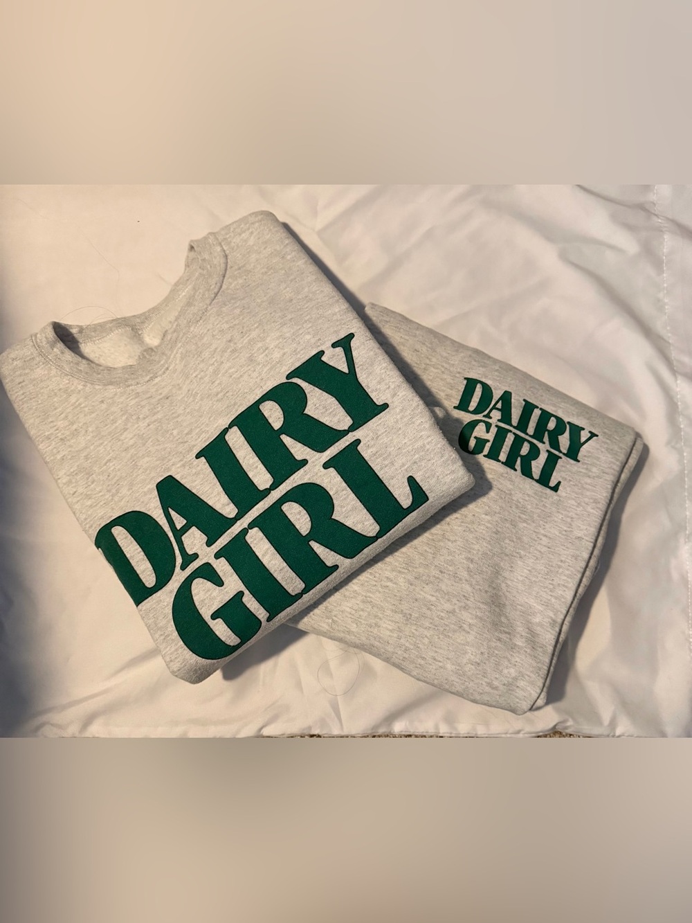 Discontinued Dairy Boy βDairy Girlβ Sweatsuit